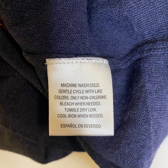 Never Worn, Navy Charter Club Sweater- Petite Medium - Picture 5 of 6